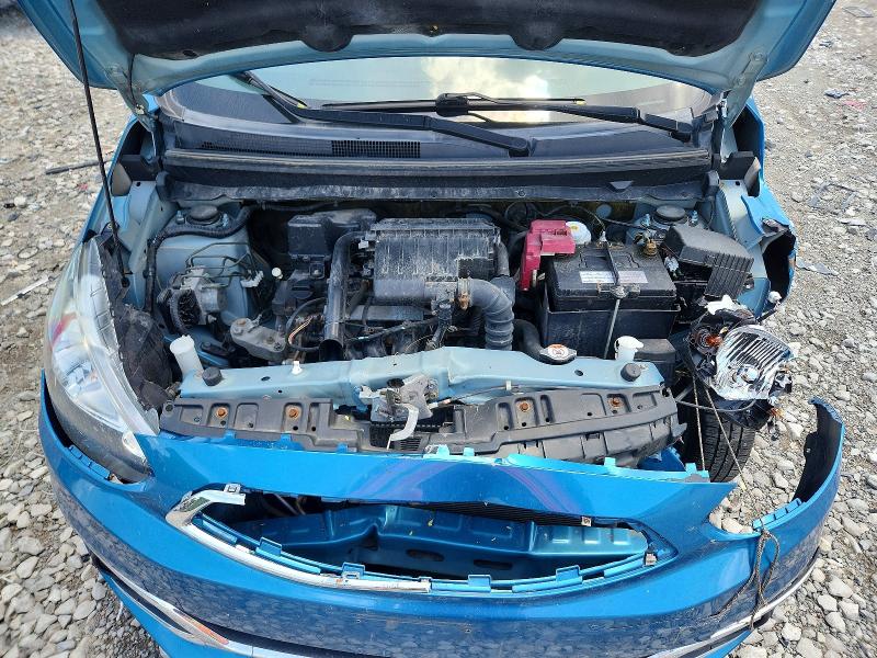 2019 Mitsubishi Mirage მანქანა იყიდება აუქციონზე, vin: ML32A3HJ3KH014292, აუქციონის ნომერი: 58008126