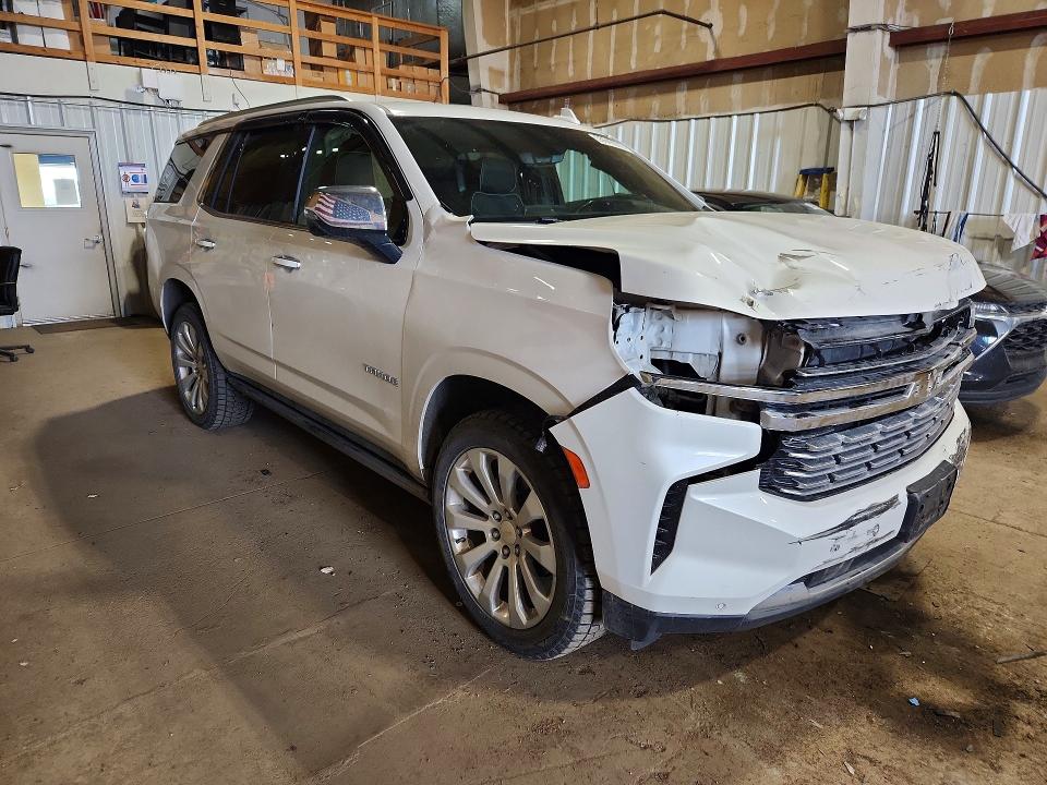 2021 Chevrolet Tahoe მანქანა იყიდება აუქციონზე, vin: 1GNSKSKD6MR428484, აუქციონის ნომერი: 55643076
