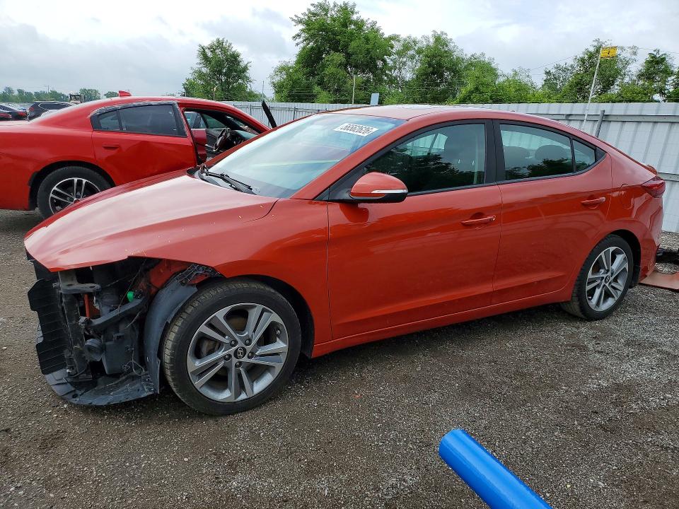 Продаж на аукціоні авто 2017 Hyundai Elantra, vin: KMHD84LF4HU426565, номер лоту: 56562626