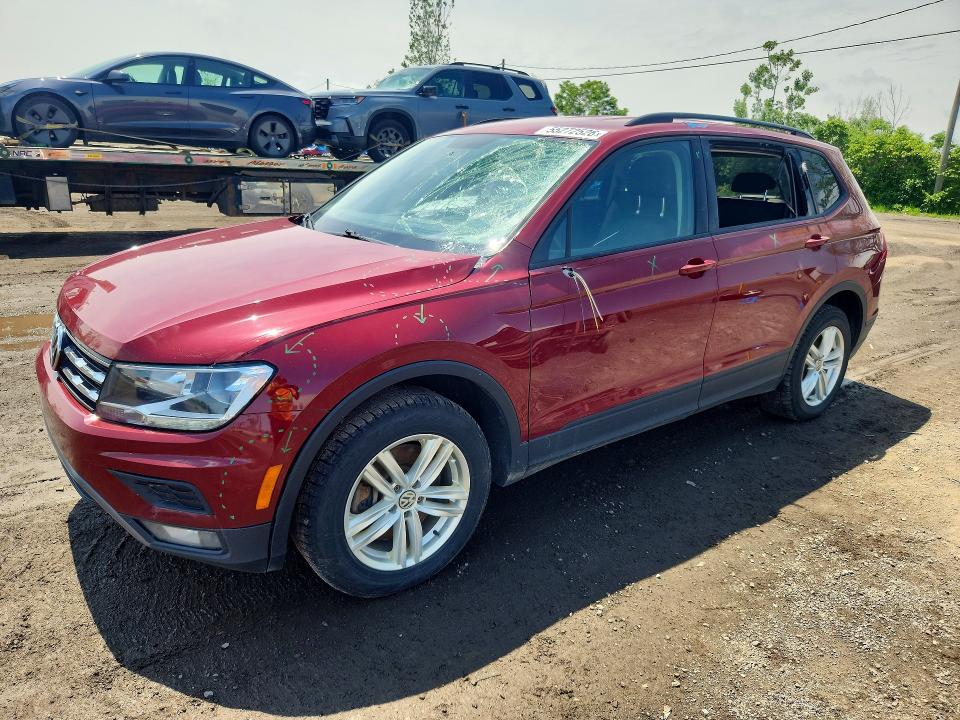 Продажа на аукционе авто 2018 Volkswagen Tiguan, vin: 3VV0B7AX3JM016529, номер лота: 55272526