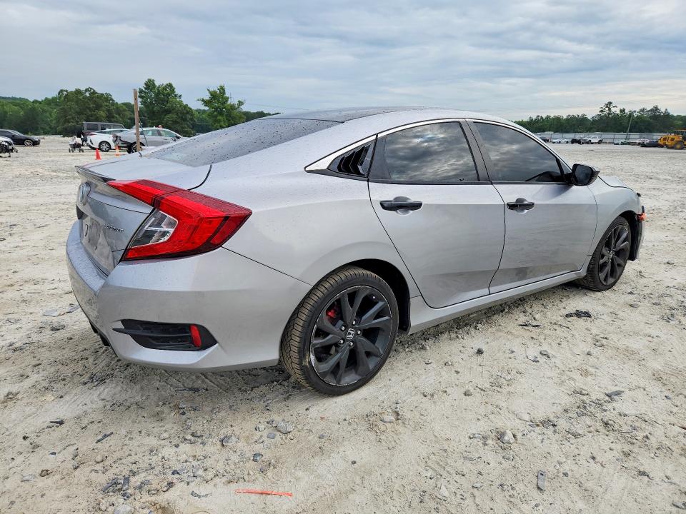 2019 Honda Civic მანქანა იყიდება აუქციონზე, vin: 2HGFC2F82KH568681, აუქციონის ნომერი: 56082476