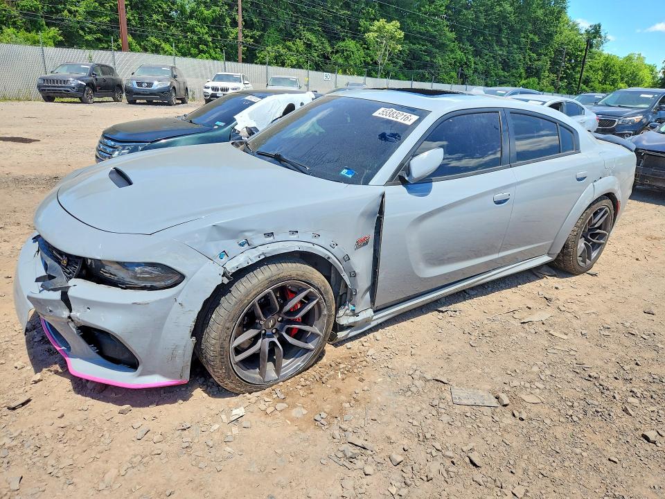 55383216 :رقم المزاد ، 2C3CDXGJ1MH663530 vin ، 2021 Dodge Charger مزاد بيع