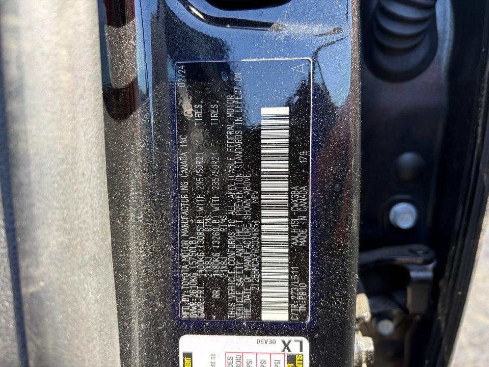 55900416 :رقم المزاد ، 2T2BBMCA7RC034854 vin ، 2024 Lexus Rx 350h مزاد بيع
