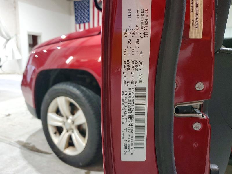 Продажа на аукционе авто 2015 Jeep Compass, vin: 1C4NJDEB4FD245177, номер лота: 57015126