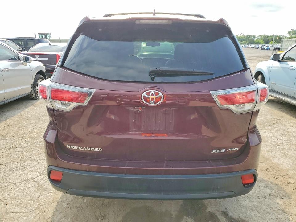 Aukcja sprzedaży 2015 Toyota Highlander, vin: 5TDJKRFH0FS158943, numer aukcji: 53529466