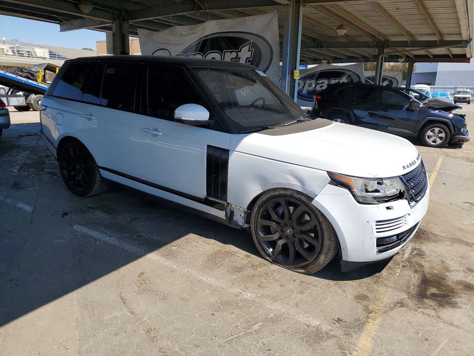 2017 Land Rover Range Rover მანქანა იყიდება აუქციონზე, vin: SALGS2FE0HA361797, აუქციონის ნომერი: 57274046