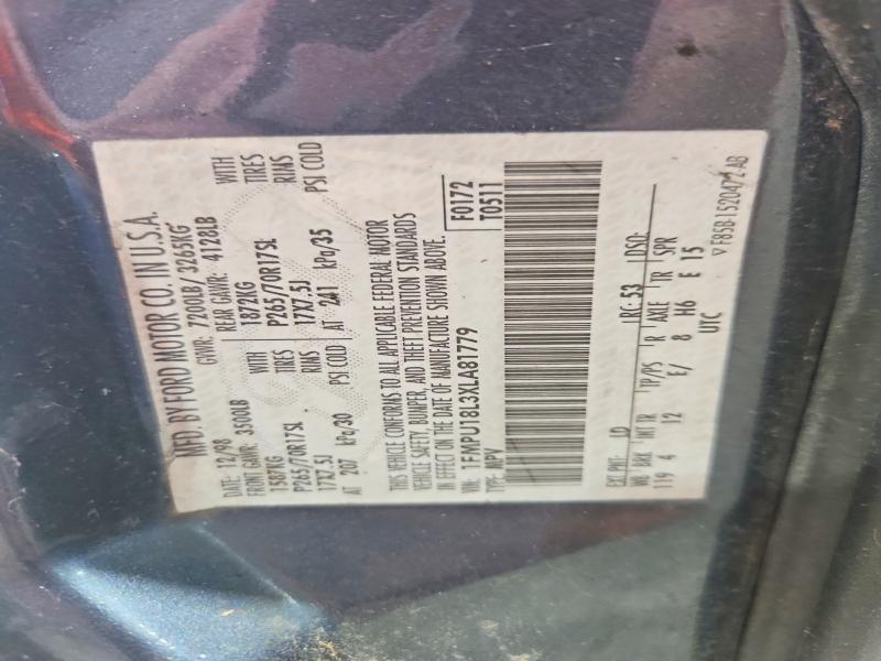 Aukcja sprzedaży 1999 Ford Expedition, vin: 1FMPU18L3XLA81779, numer aukcji: 58080616