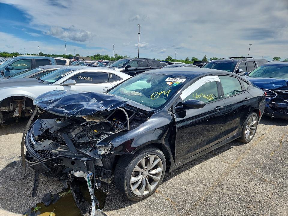 Auction sale of the 2015 Chrysler 200, vin: 1C3CCCDG6FN610417, lot number: 56036686