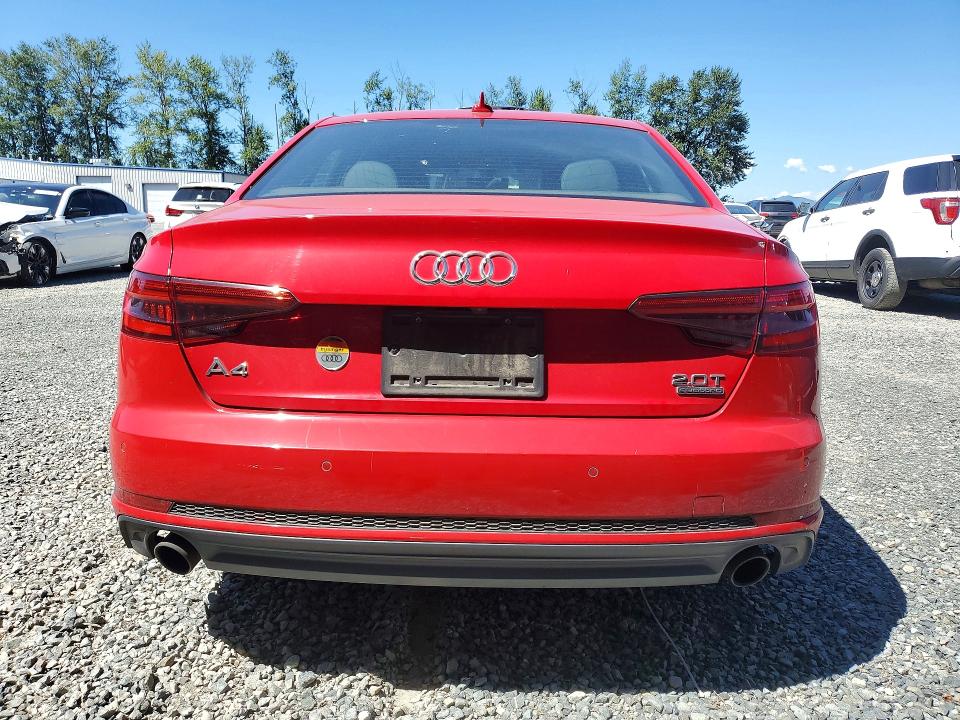 56710106 :رقم المزاد ، WAUENBF40HN013131 vin ، 2017 Audi A4 مزاد بيع