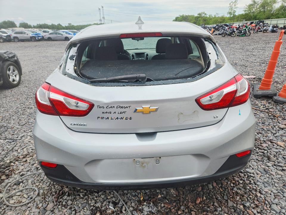 Продажа на аукционе авто 2018 Chevrolet Cruze, vin: 3G1BE6SM5JS599347, номер лота: 58839046