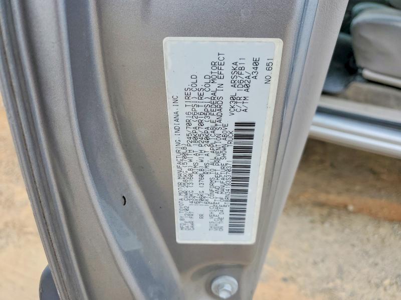 Aukcja sprzedaży 2003 Toyota Tundra, vin: 5TBRN34193S370371, numer aukcji: 54924406