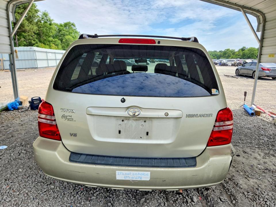 56982886 :رقم المزاد ، JTEGF21A730088965 vin ، 2003 Toyota Highlander مزاد بيع