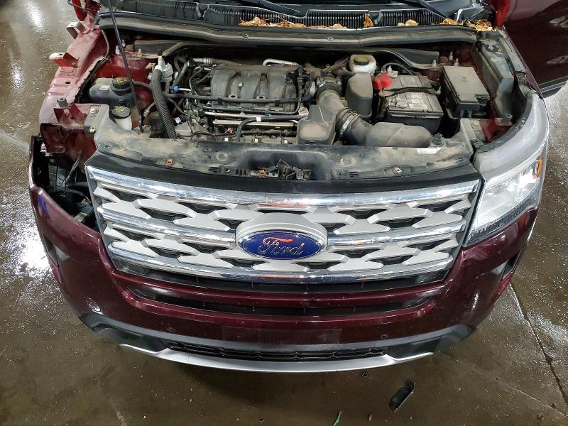 58136186 :رقم المزاد ، 1FM5K8D87JGA74261 vin ، 2018 Ford Explorer مزاد بيع