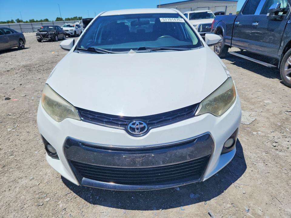 57191476 :رقم المزاد ، 5YFBURHE2FP207702 vin ، 2015 Toyota Corolla مزاد بيع