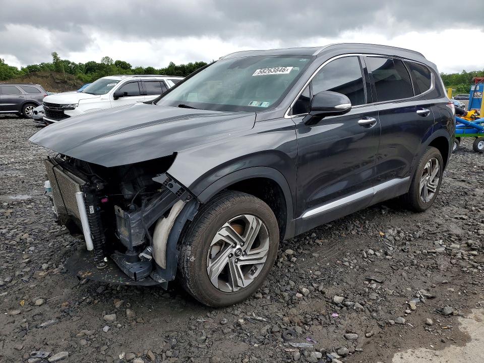58263846 :رقم المزاد ، 5NMS6DAJ2MH319167 vin ، 2021 Hyundai Santa Fe مزاد بيع