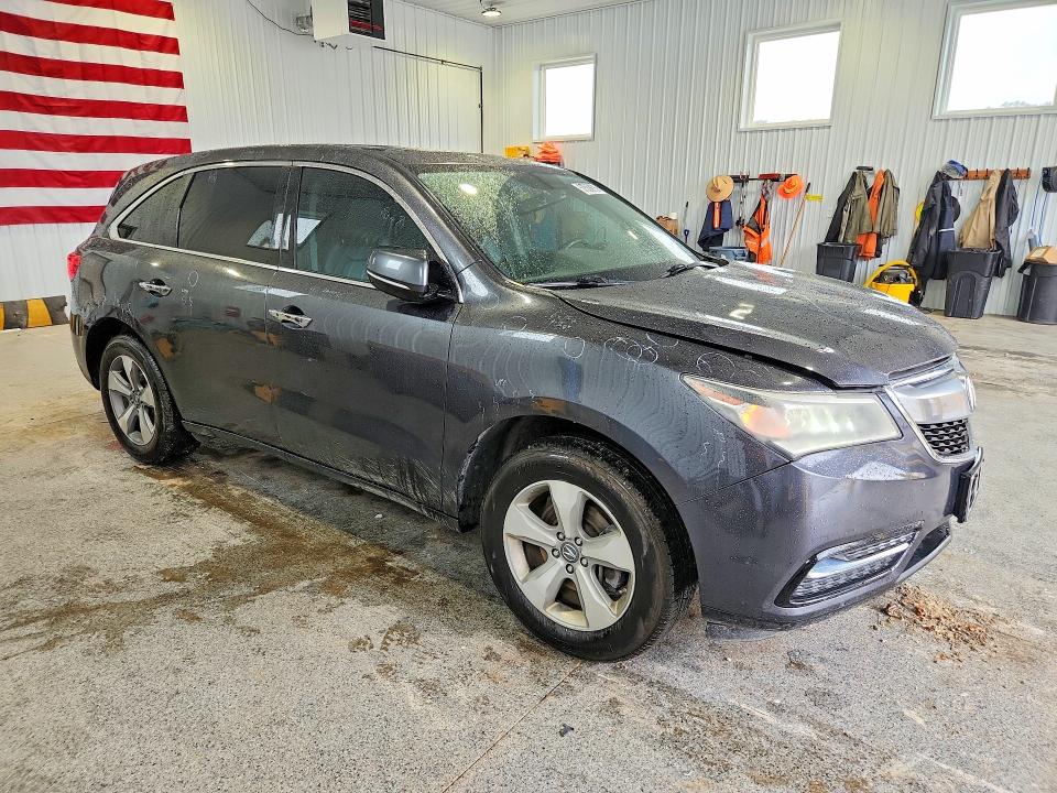 57555676 :رقم المزاد ، 5FRYD3H20GB003585 vin ، 2016 Acura Mdx مزاد بيع