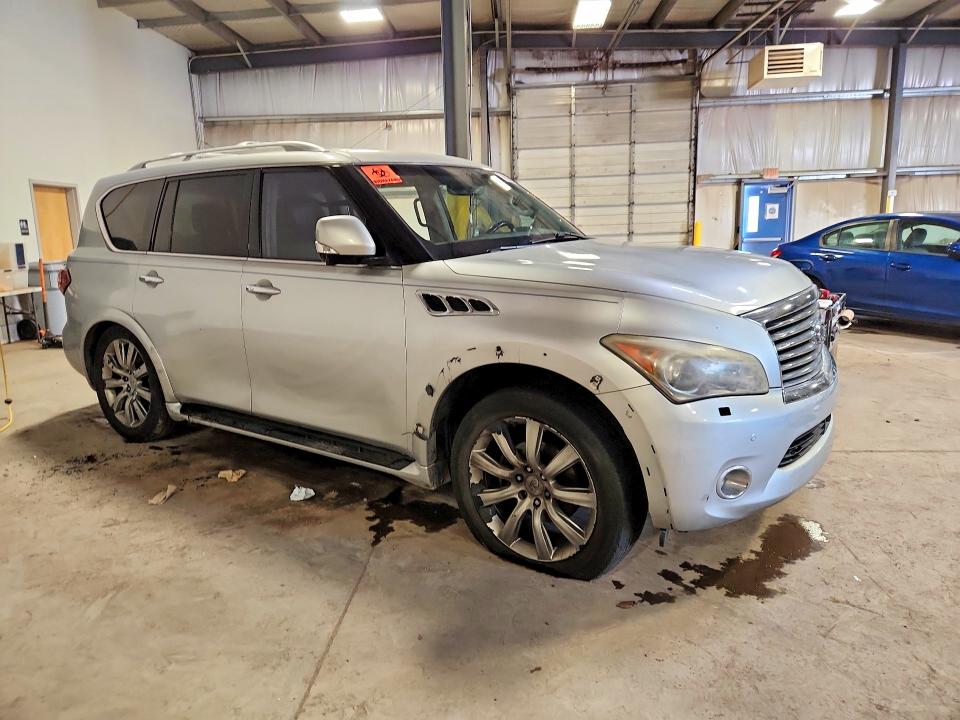 55256566 :رقم المزاد ، JN8AZ2NEXB9002027 vin ، 2011 Infiniti Qx56 مزاد بيع