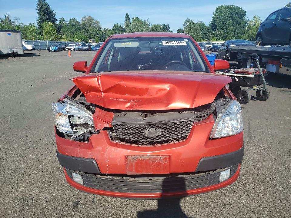 Продаж на аукціоні авто 2009 Kia Rio, vin: KNADE223896486375, номер лоту: 58804486