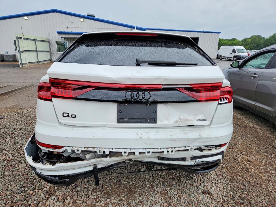 2022 Audi Q8 მანქანა იყიდება აუქციონზე, vin: WA1EVBF11ND033652, აუქციონის ნომერი: 58804906
