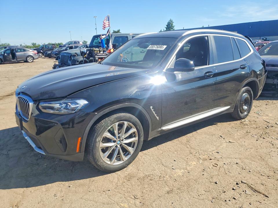 2023 Bmw X3 მანქანა იყიდება აუქციონზე, vin: 5UX53DP0XP9R88080, აუქციონის ნომერი: 55575086