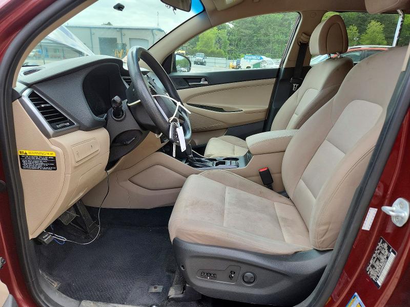 55074416 :رقم المزاد ، KM8J3CA49HU502147 vin ، 2017 Hyundai Tucson مزاد بيع