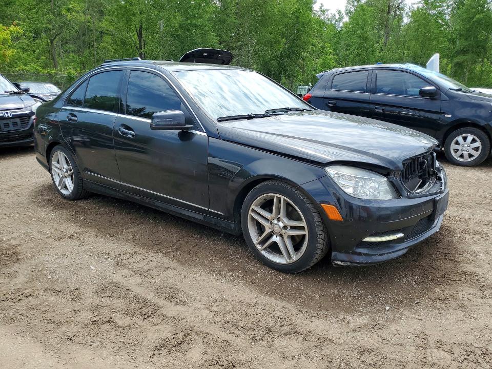 2011 Mercedes-benz C მანქანა იყიდება აუქციონზე, vin: WDDGF8FB3BA529255, აუქციონის ნომერი: 56499686