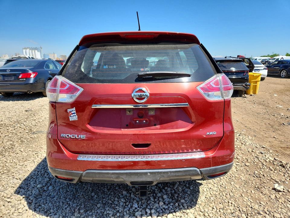 2016 Nissan Rogue მანქანა იყიდება აუქციონზე, vin: KNMAT2MV7GP636073, აუქციონის ნომერი: 55814716