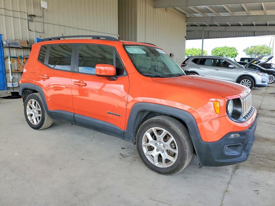 Aukcja sprzedaży 2016 Jeep Renegade, vin: ZACCJABT0GPE14939, numer aukcji: 58540456