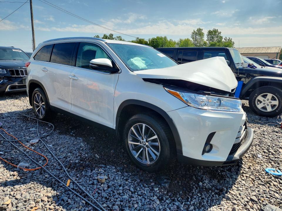 Aukcja sprzedaży 2019 Toyota Highlander, vin: 5TDJZRFH2KS939078, numer aukcji: 58120996
