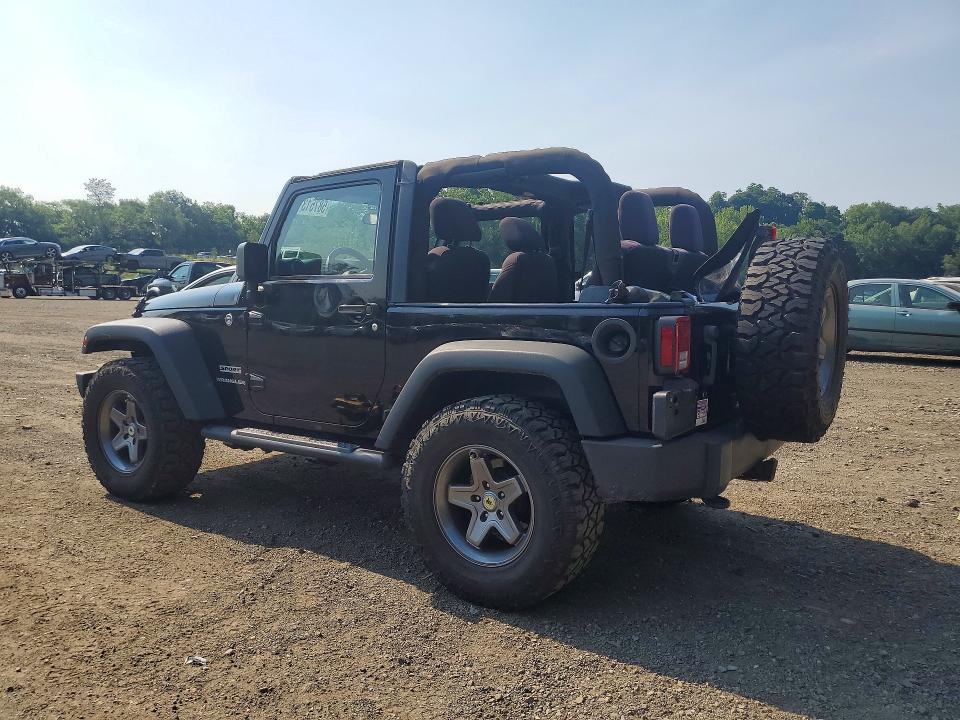 Продажа на аукционе авто 2014 Jeep Wrangler, vin: 1C4AJWAG2EL156577, номер лота: 58751316