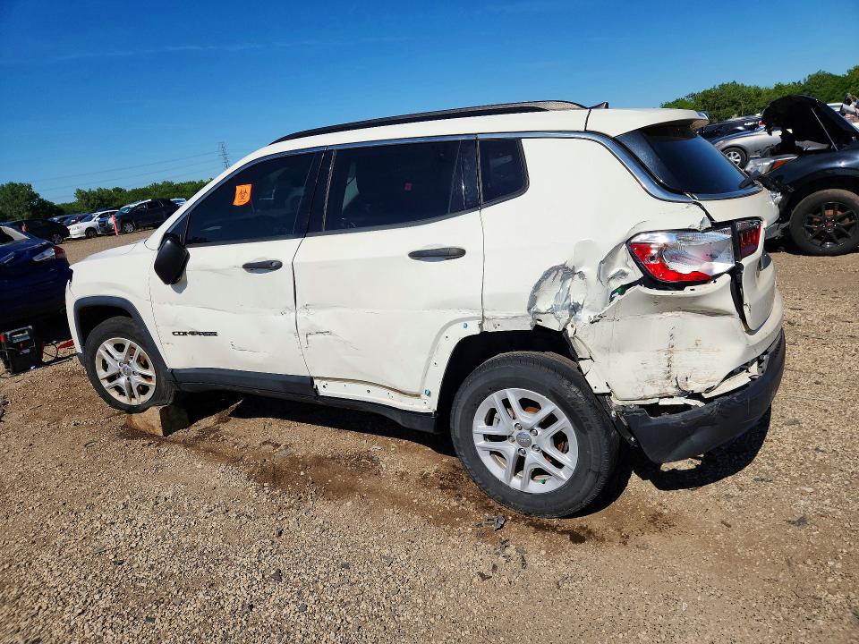 2020 Jeep Compass მანქანა იყიდება აუქციონზე, vin: 3C4NJCAB1LT169262, აუქციონის ნომერი: 58244106