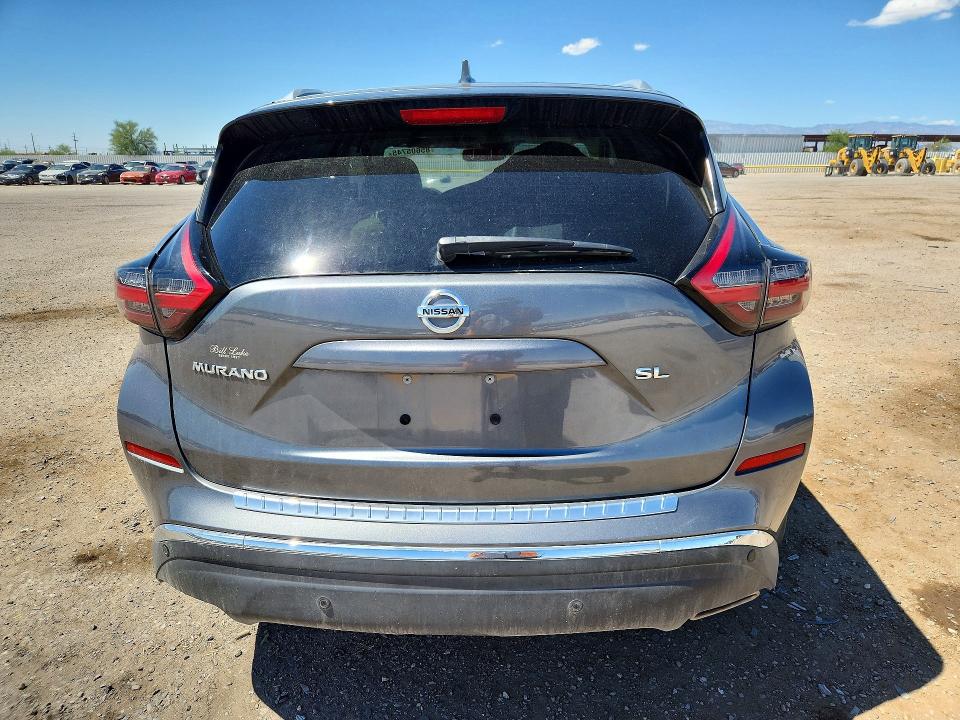 2022 Nissan Murano მანქანა იყიდება აუქციონზე, vin: 5N1AZ2CJXNC106953, აუქციონის ნომერი: 85605745