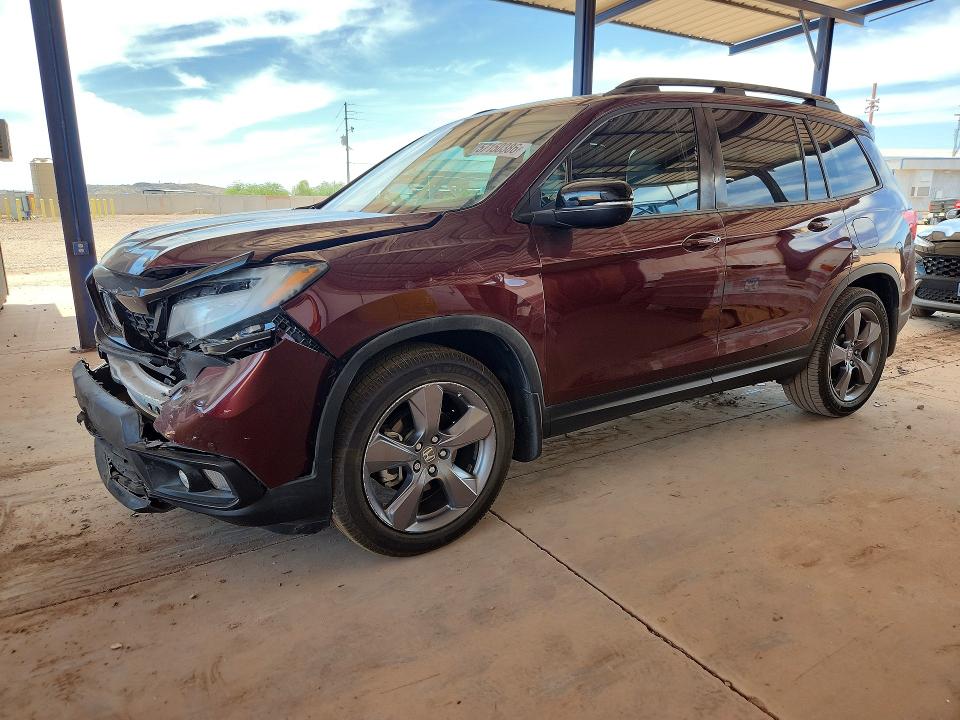 57150386 :رقم المزاد ، 5FNYF7H99MB005766 vin ، 2021 Honda Passport مزاد بيع
