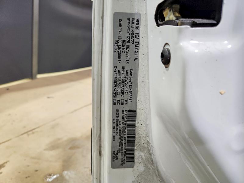 2022 Ram Promaster City მანქანა იყიდება აუქციონზე, vin: ZFBHRFABXN6X65056, აუქციონის ნომერი: 59252286