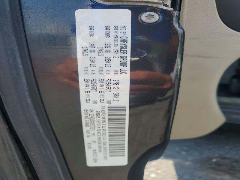 Aukcja sprzedaży 2012 Dodge Grand Caravan, vin: 2C4RDGDGXCR372211, numer aukcji: 58485176