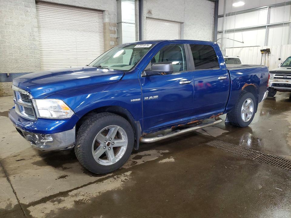 57591876 :رقم المزاد ، 1D7RV1CT6AS125391 vin ، 2010 Dodge Ram 1500 مزاد بيع
