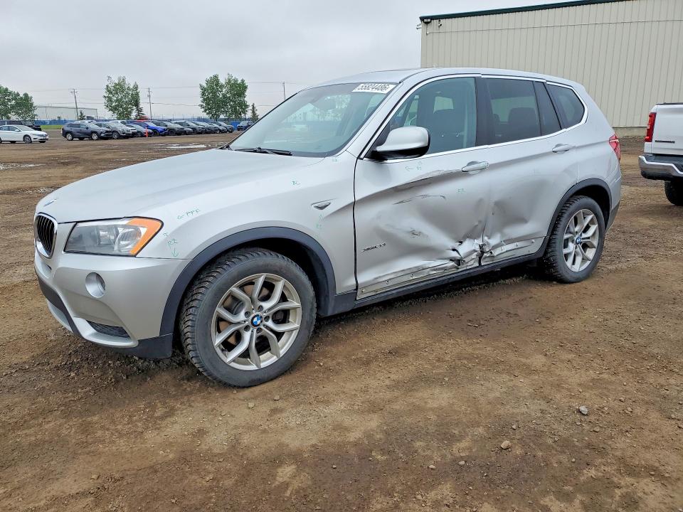 2013 Bmw X3 მანქანა იყიდება აუქციონზე, vin: 5UXWX9C59D0A09935, აუქციონის ნომერი: 55824486