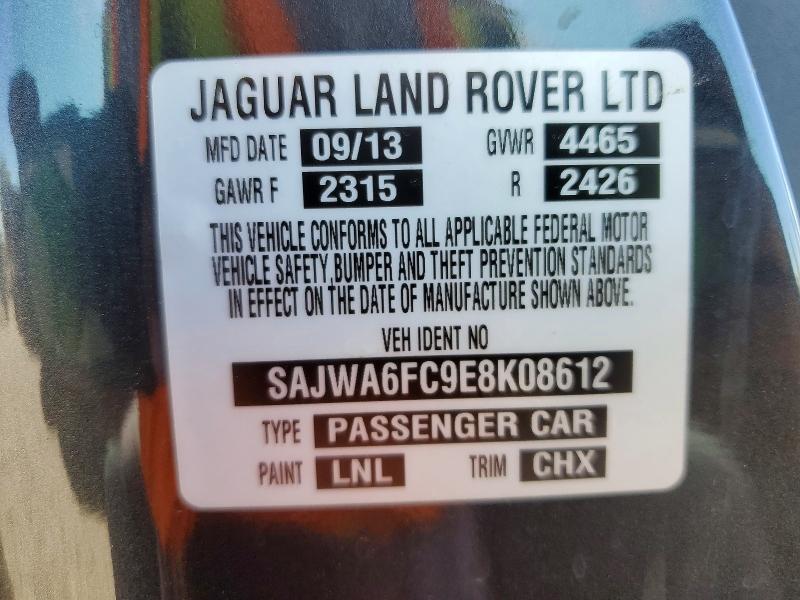 Продаж на аукціоні авто 2014 Jaguar F-type, vin: SAJWA6FC9E8K08612, номер лоту: 57429826