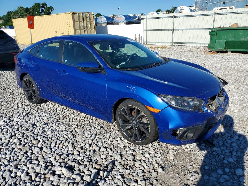 Aukcja sprzedaży 2020 Honda Civic, vin: 2HGFC2F8XLH527698, numer aukcji: 57995566