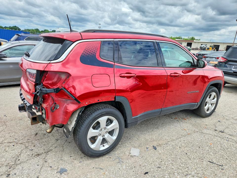 2018 Jeep Compass მანქანა იყიდება აუქციონზე, vin: 3C4NJDBB2JT361629, აუქციონის ნომერი: 57706406