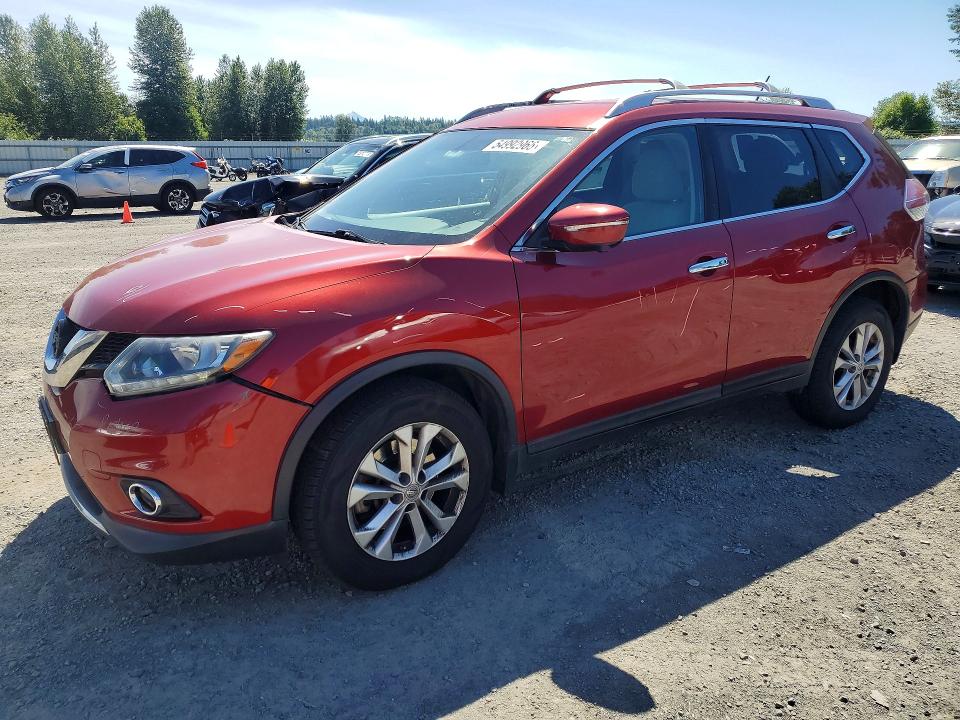 Продаж на аукціоні авто 2014 Nissan Rogue, vin: 5N1AT2MK4EC849925, номер лоту: 54992966