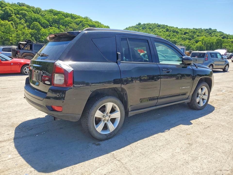 2015 Jeep Compass მანქანა იყიდება აუქციონზე, vin: 1C4NJDEB7FD136065, აუქციონის ნომერი: 55829876