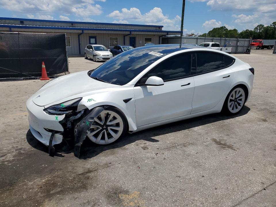 58198176 :رقم المزاد ، 5YJ3E1EB3MF034276 vin ، 2021 Tesla Model 3 مزاد بيع