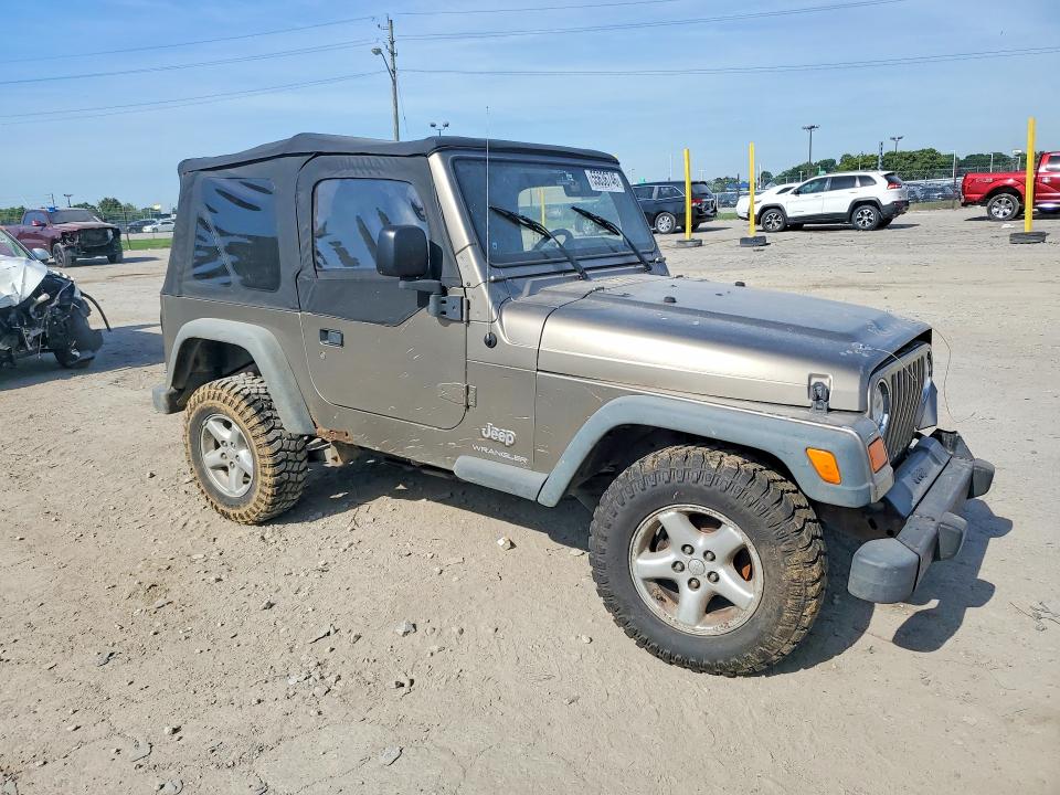 2003 Jeep Wrangler / Tj მანქანა იყიდება აუქციონზე, vin: 1J4FA29153P325361, აუქციონის ნომერი: 55636746