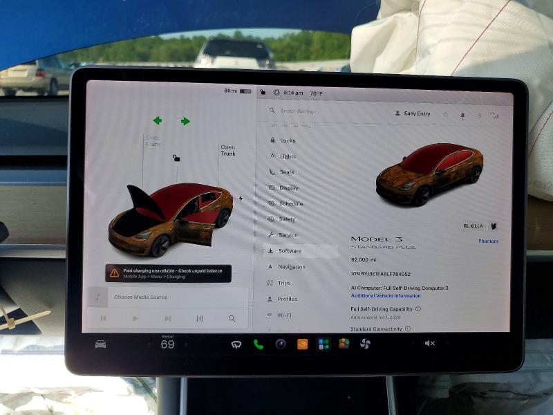 Aukcja sprzedaży 2020 Tesla Model 3, vin: 5YJ3E1EA8LF784052, numer aukcji: 54824506