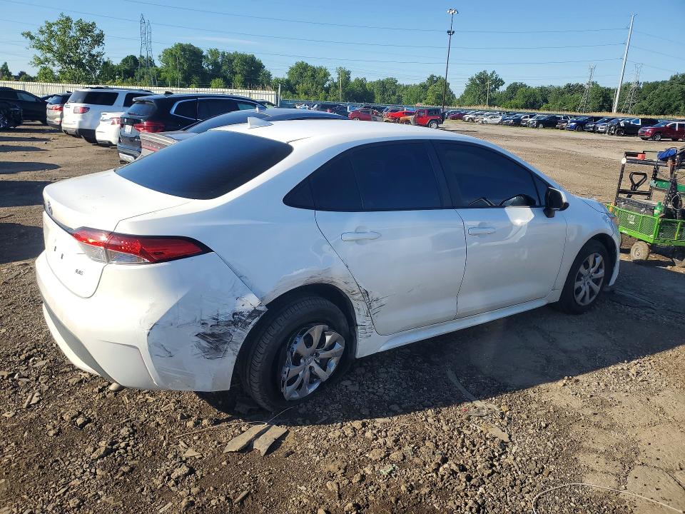 Продажа на аукционе авто 2021 Toyota Corolla, vin: 5YFEPMAE7MP232979, номер лота: 58050576