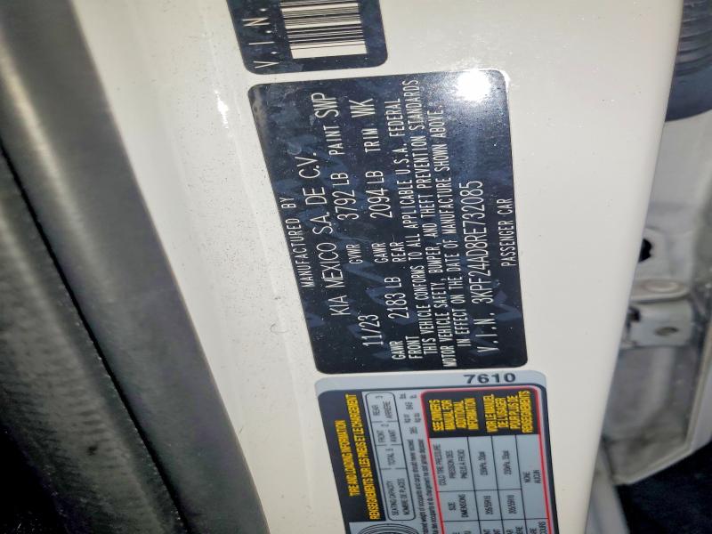 Продаж на аукціоні авто 2024 Kia Forte, vin: 3KPF24AD8RE732085, номер лоту: 55452776