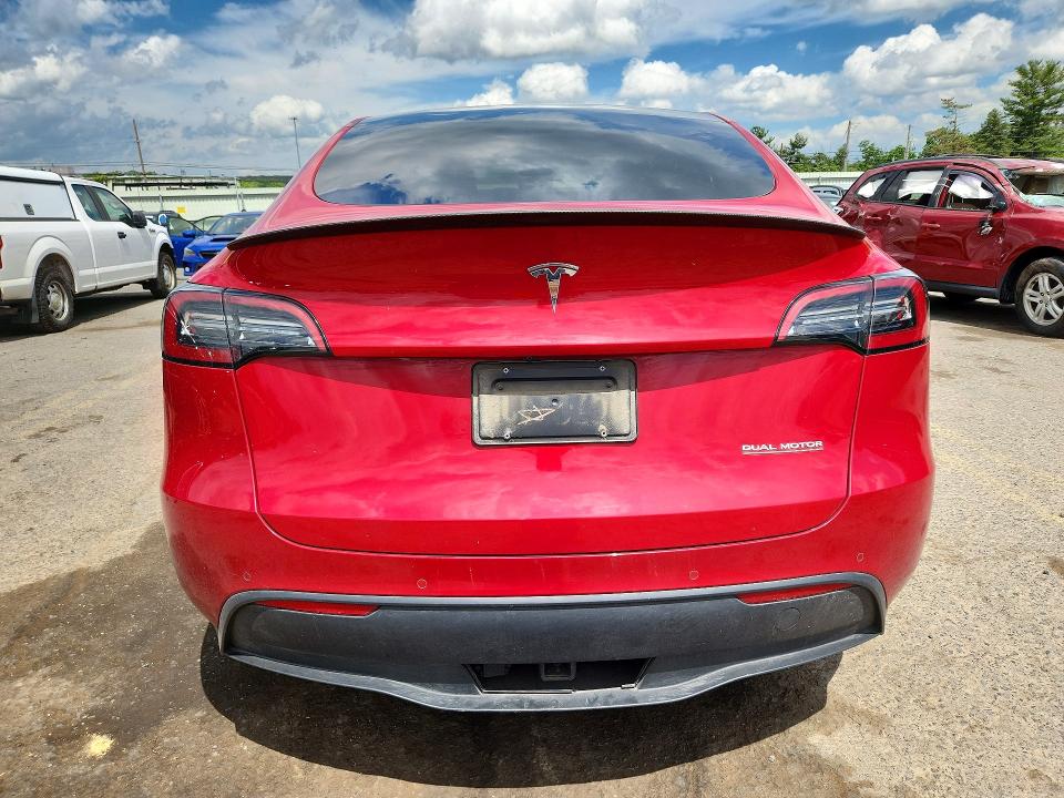 2022 Tesla Model Y მანქანა იყიდება აუქციონზე, vin: 7SAYGDEF3NF549609, აუქციონის ნომერი: 57999286