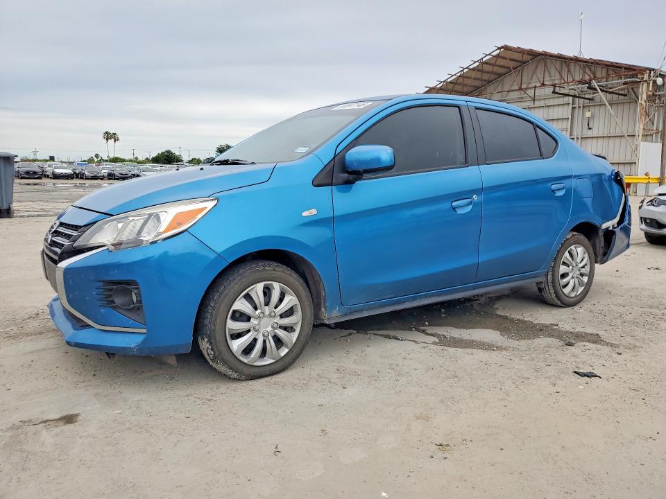 2022 Mitsubishi Mirage მანქანა იყიდება აუქციონზე, vin: ML32FUFJ4NHF07223, აუქციონის ნომერი: 55597146