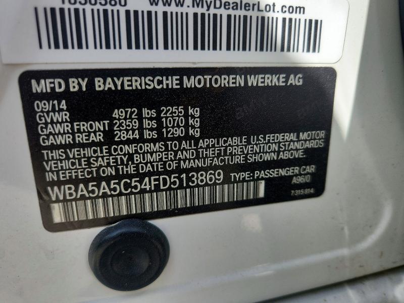 Продажа на аукционе авто 2015 Bmw 528, vin: WBA5A5C54FD513869, номер лота: 59166376